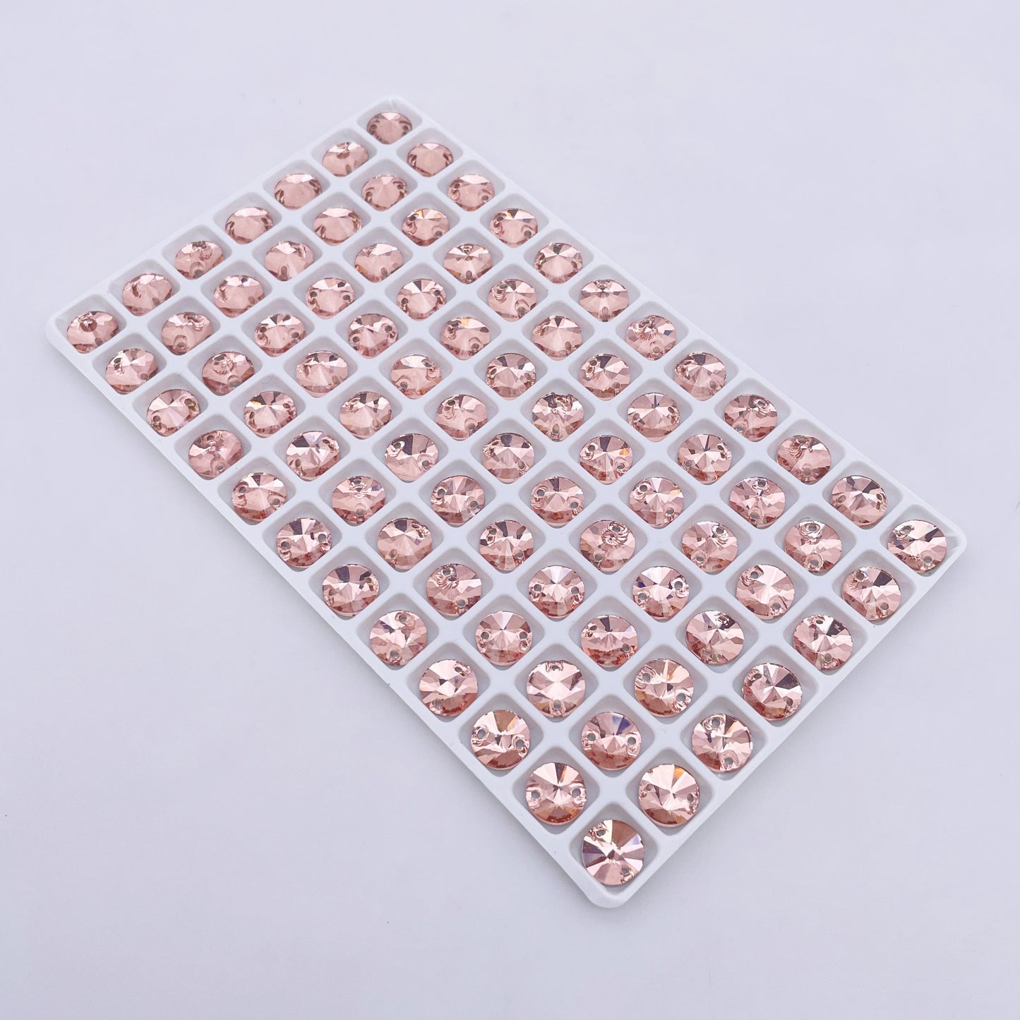 Round | 8*8mm | Sew-on Rhinestones