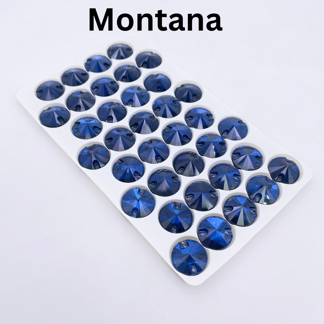 Round | 14*14mm | Flatback Rhinestones