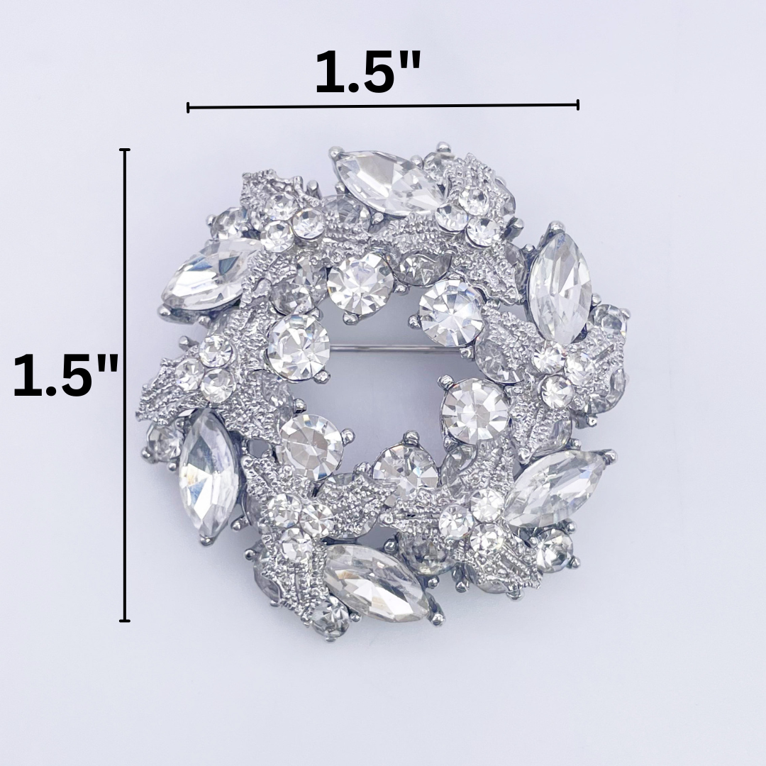 Rhinestone Brooch | BRH-15