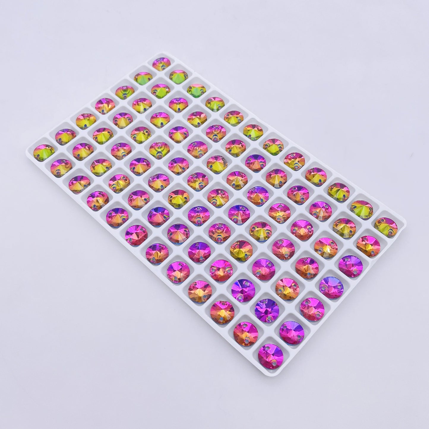 Round | 8*8mm | Sew-on Rhinestones