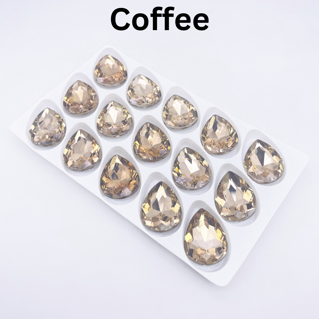 Tear Drop | 18*25mm | Pointed Back Rhinestones