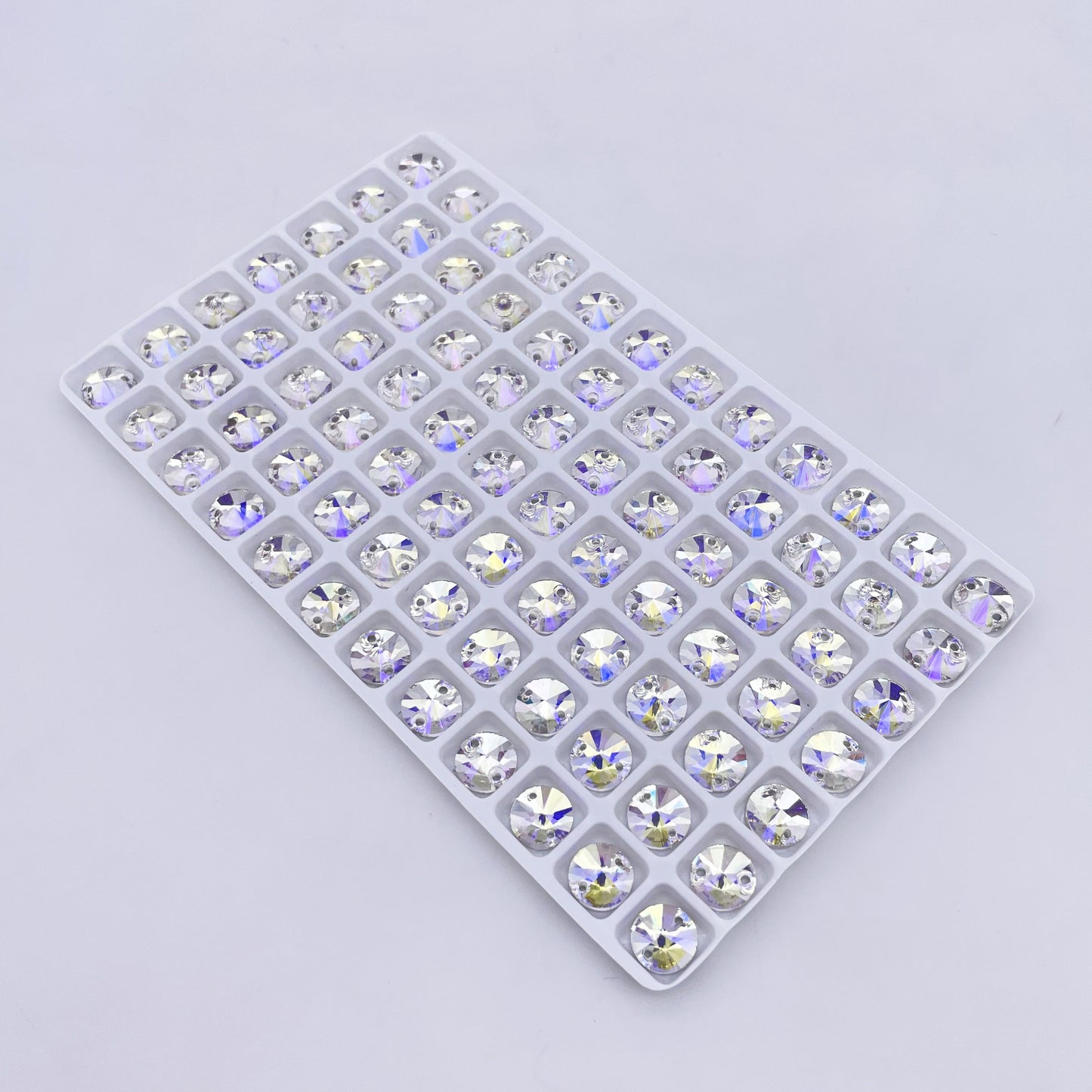 Round | 8*8mm | Sew-on Rhinestones