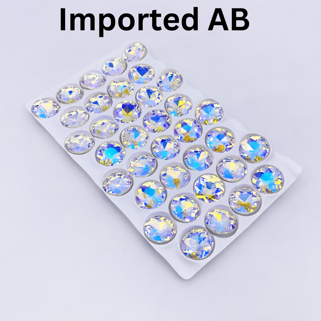 Round | 14*14mm | Pointed Back Rhinestones