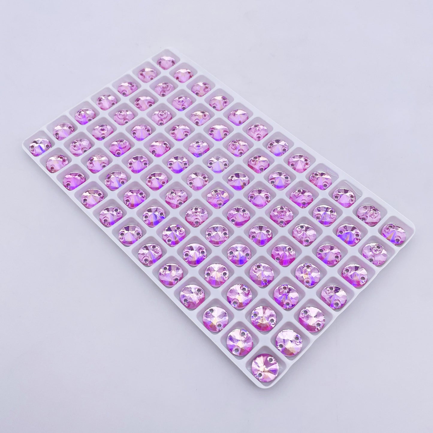 Round | 8*8mm | Sew-on Rhinestones