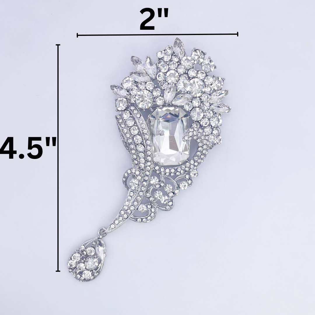 Rhinestone Brooch | BRH-21
