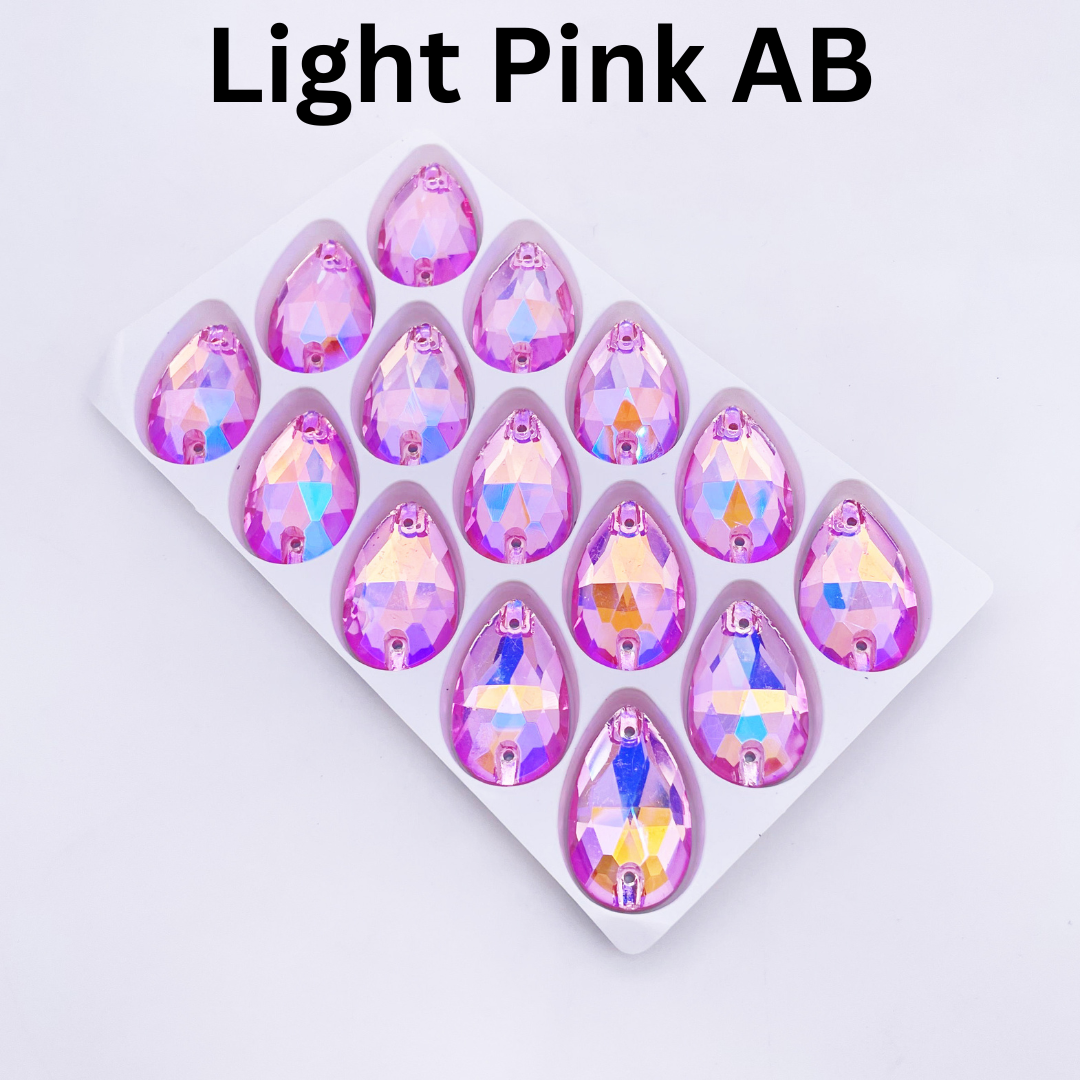 Tear Drop | 17*28mm | Flatback Rhinestones