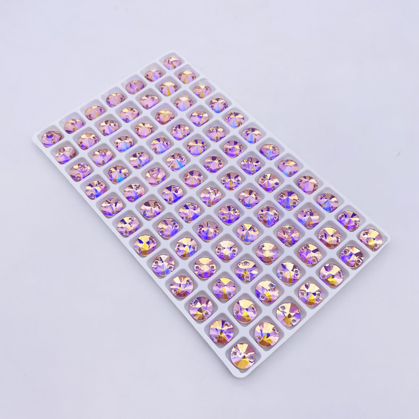 Round | 8*8mm | Sew-on Rhinestones