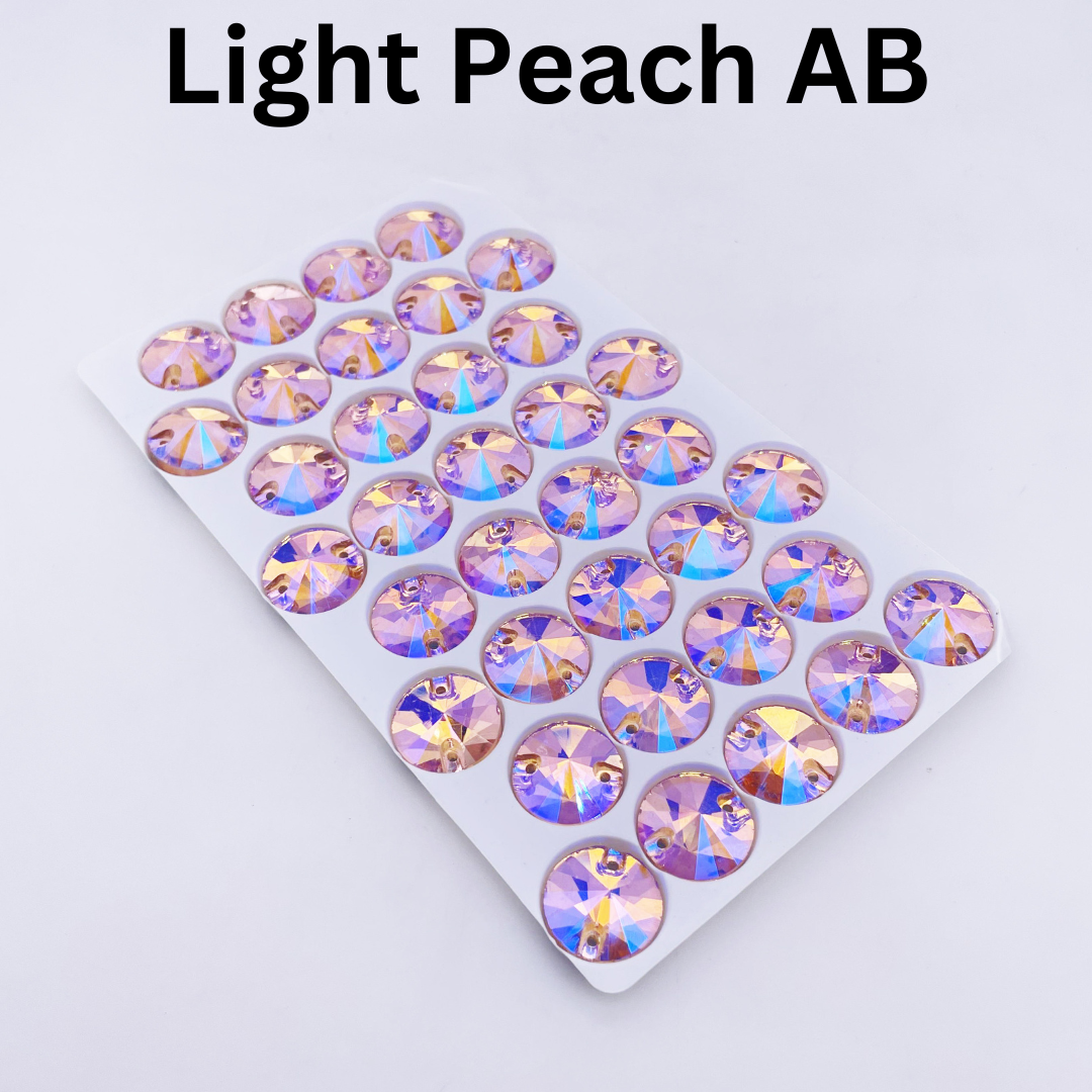 Round | 14*14mm | Flatback Rhinestones