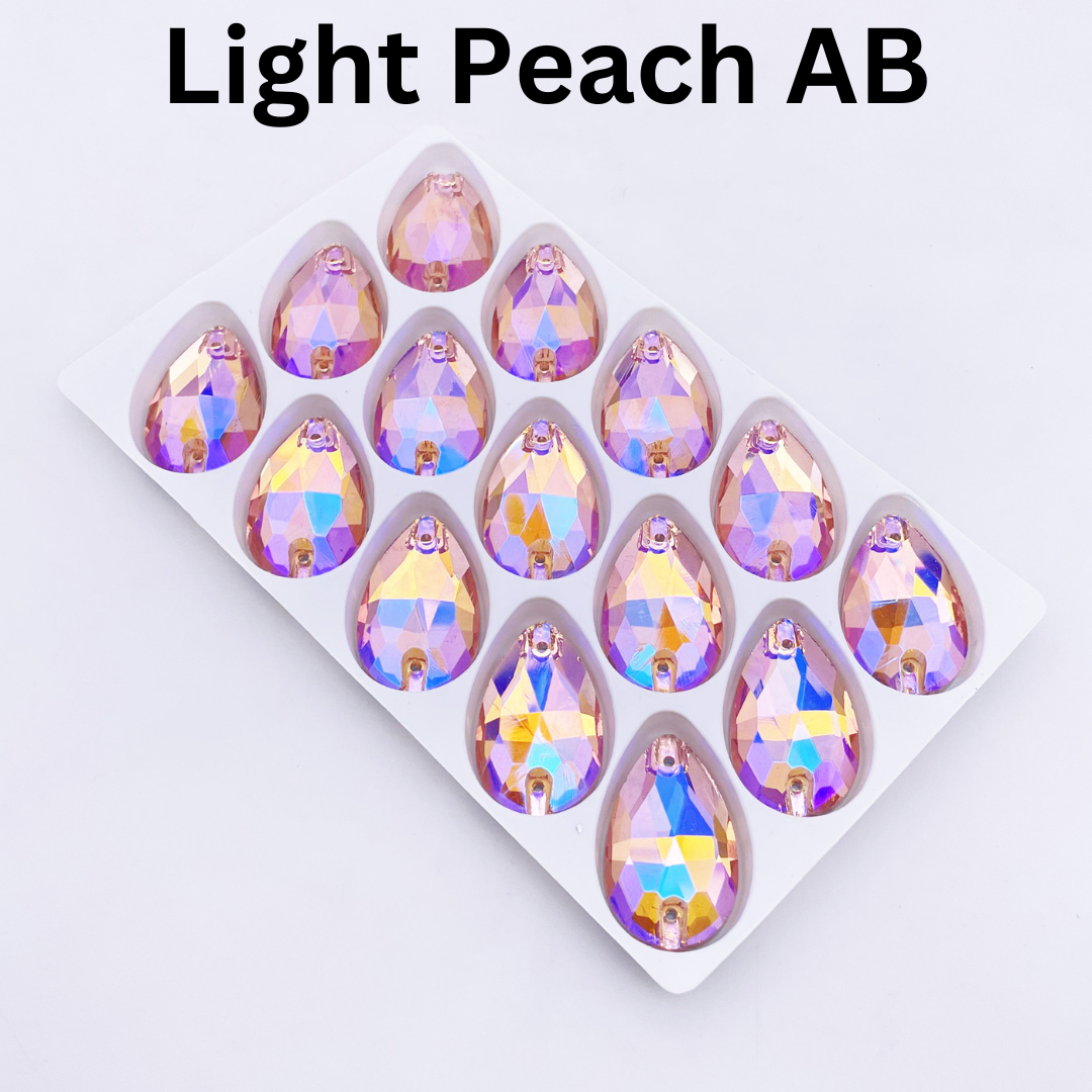 Tear Drop | 17*28mm | Flatback Rhinestones