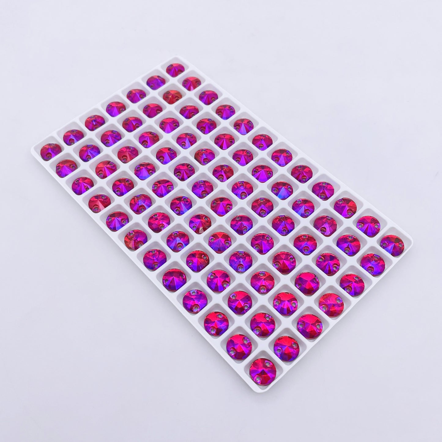 Round | 8*8mm | Sew-on Rhinestones