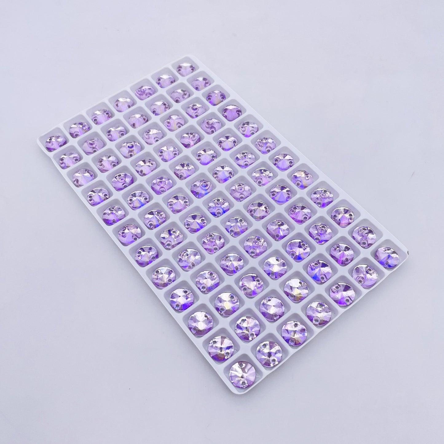 Round | 8*8mm | Sew-on Rhinestones