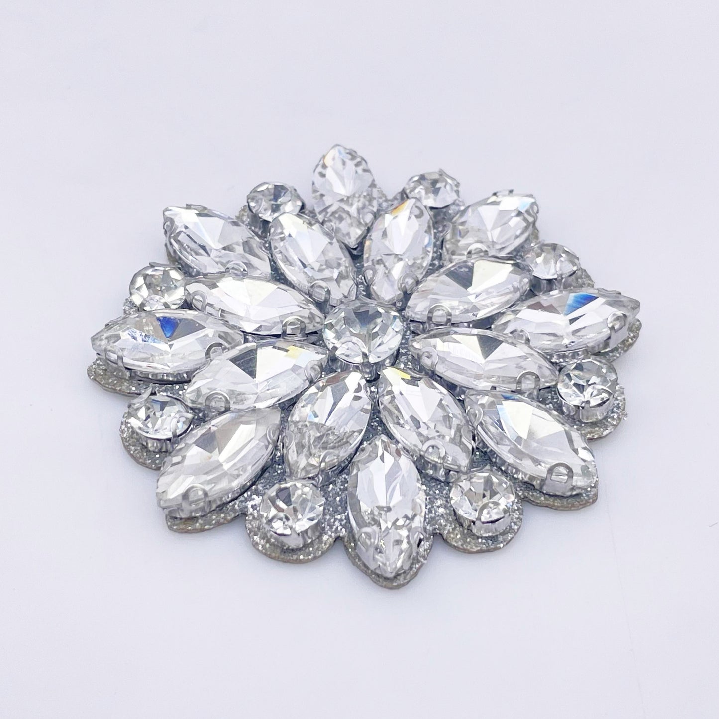 Iron on Rhinestone Applique - FBC-2