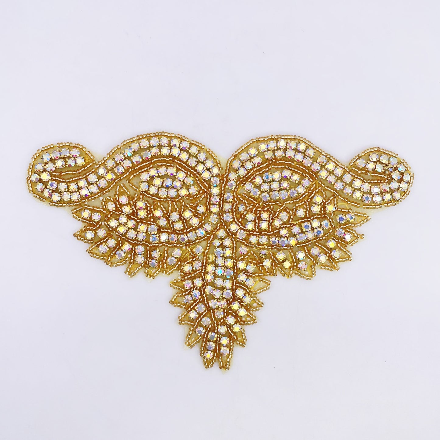 Iron on Rhinestone Applique - FBC-4
