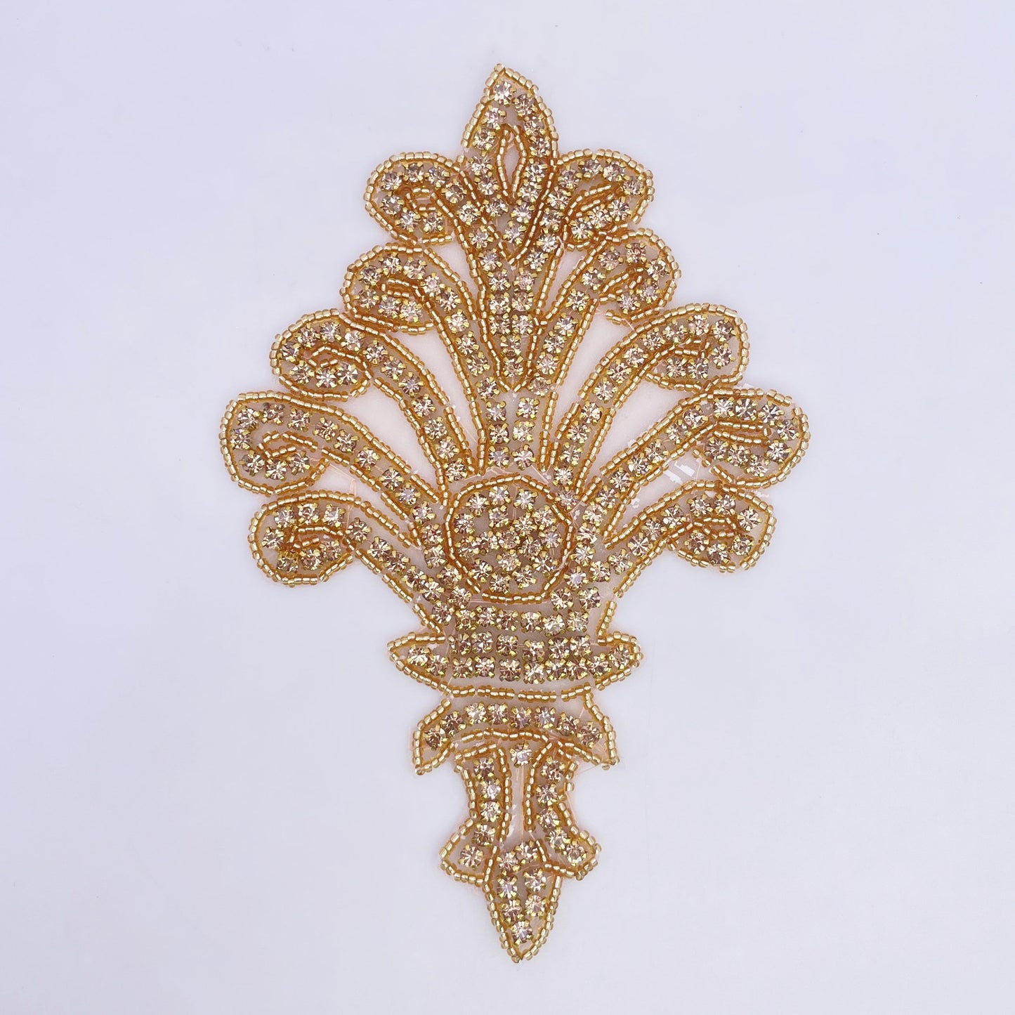 Iron on Rhinestone Applique - FBC-7