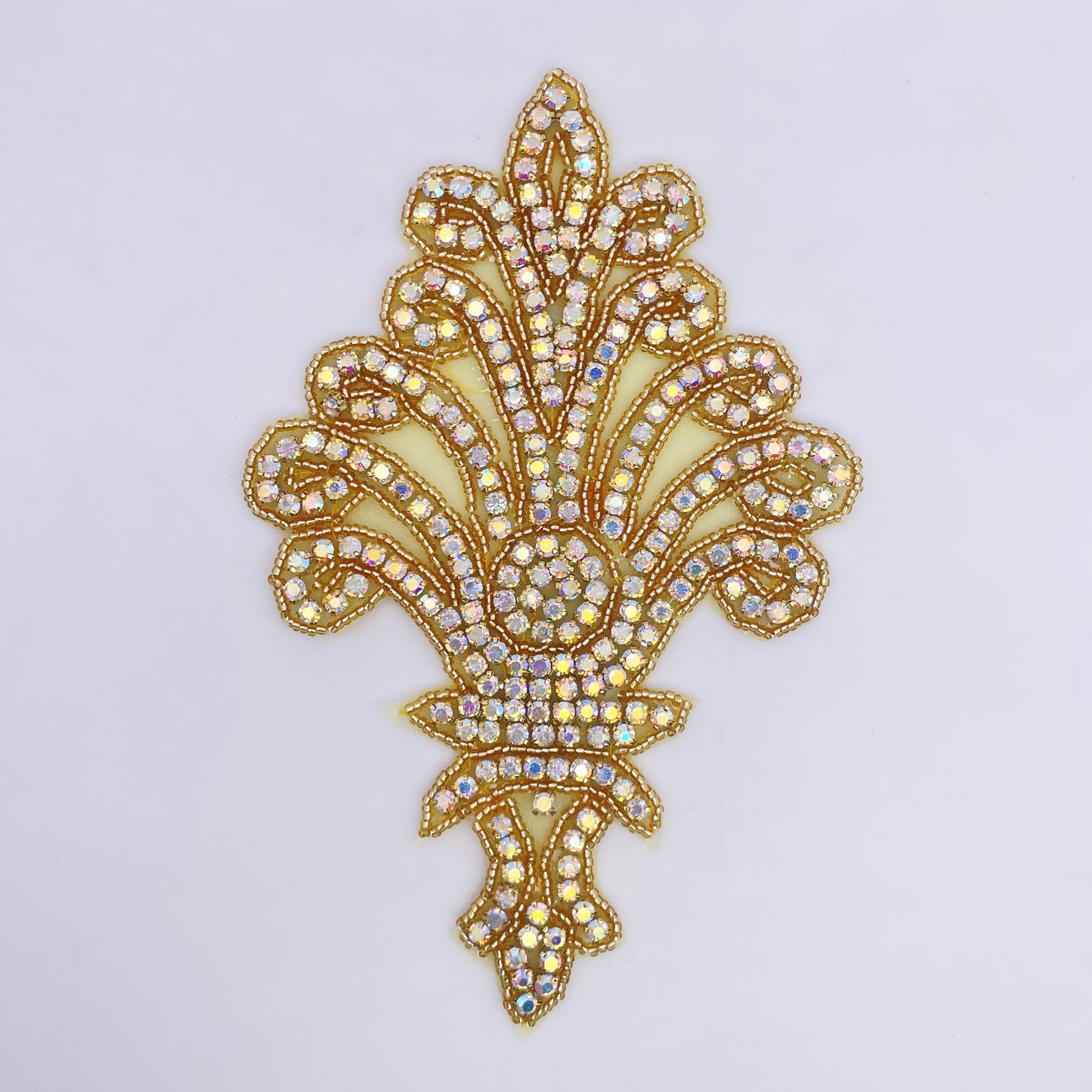 Iron on Rhinestone Applique - FBC-7