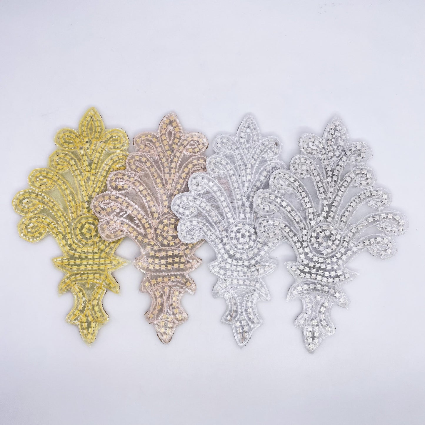 Iron on Rhinestone Applique - FBC-7