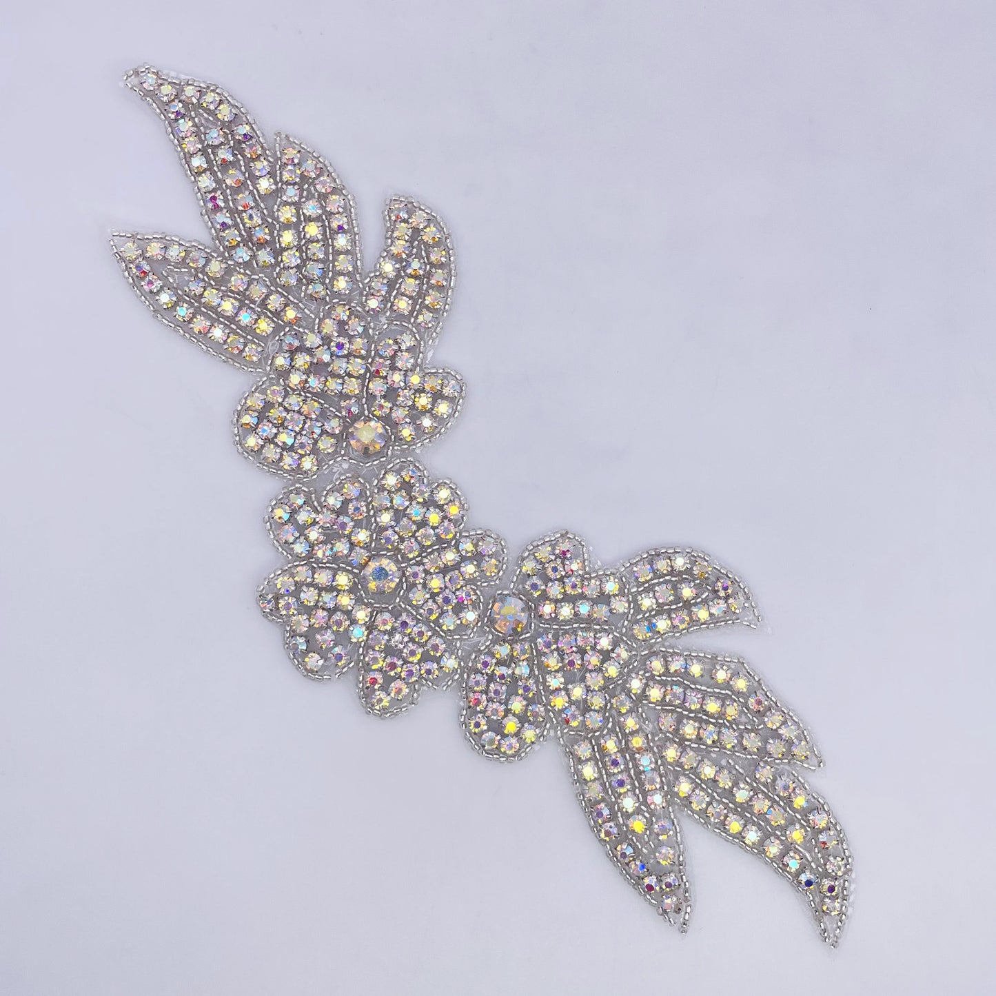 Iron on Rhinestone Applique - FBC-13