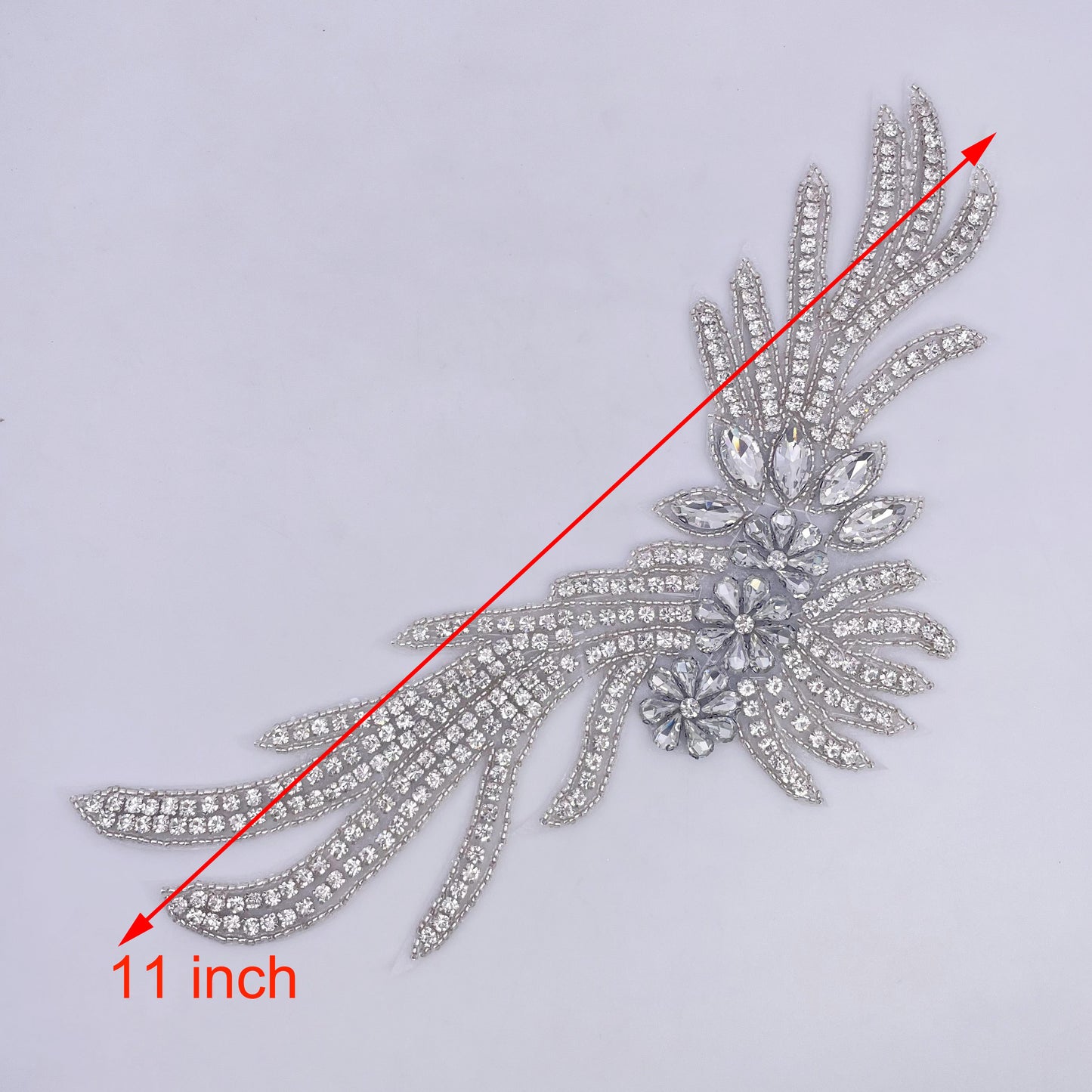 Iron on Rhinestone Applique - FBC-14