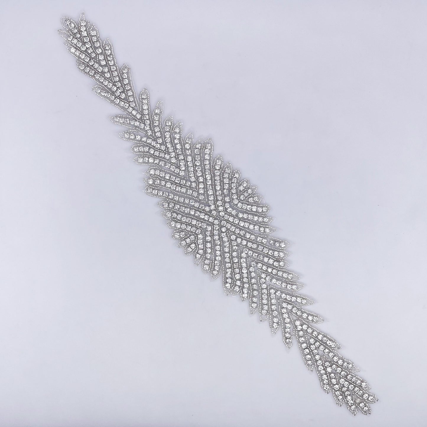 Iron on Rhinestone Applique - FBC-15