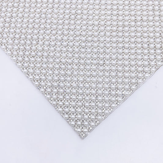 Hot-Fix Rhinestone Pearl Sheet | BS-6
