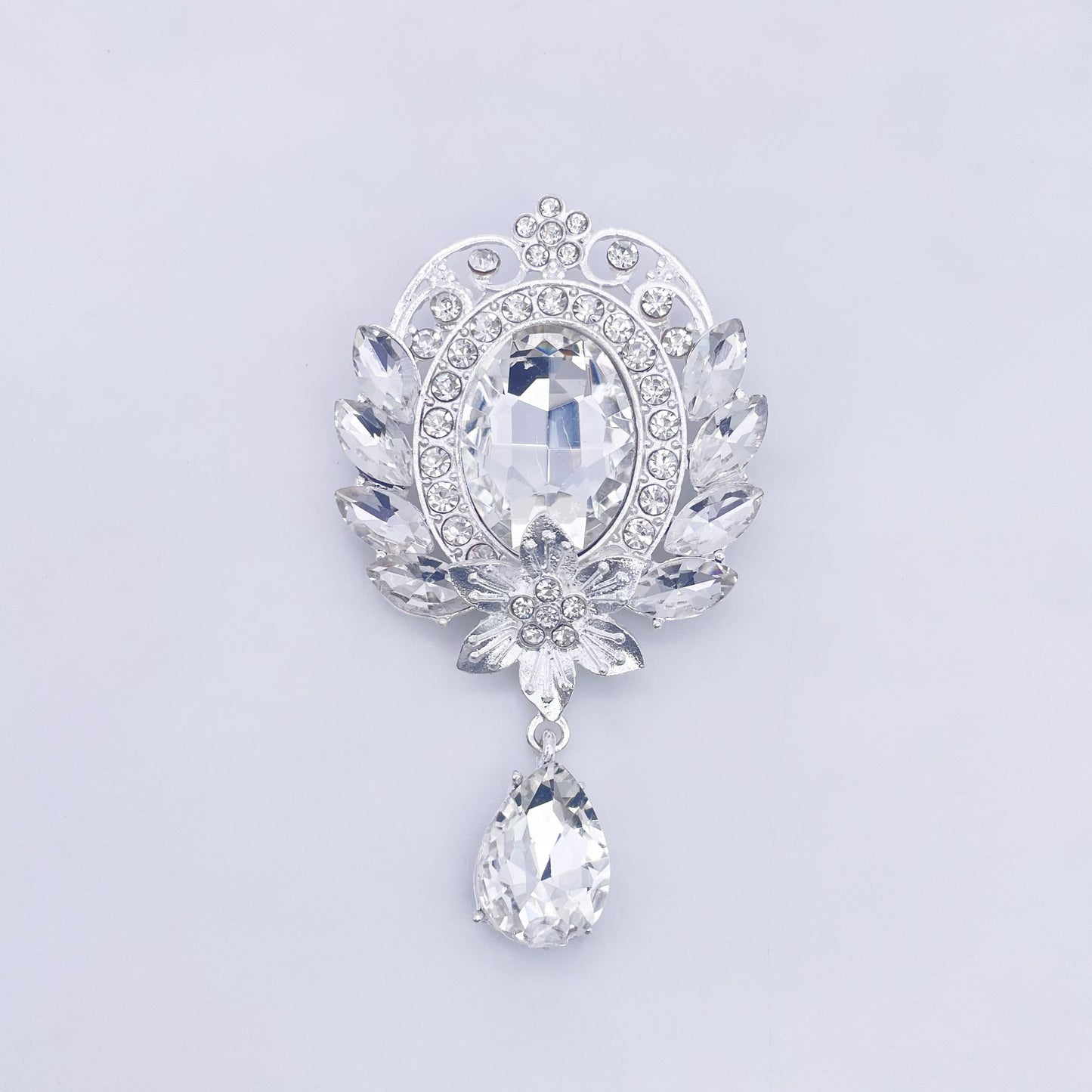 Rhinestone Brooch | BRH-42