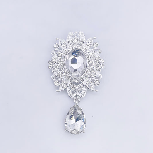 Rhinestone Brooch | BRH-38