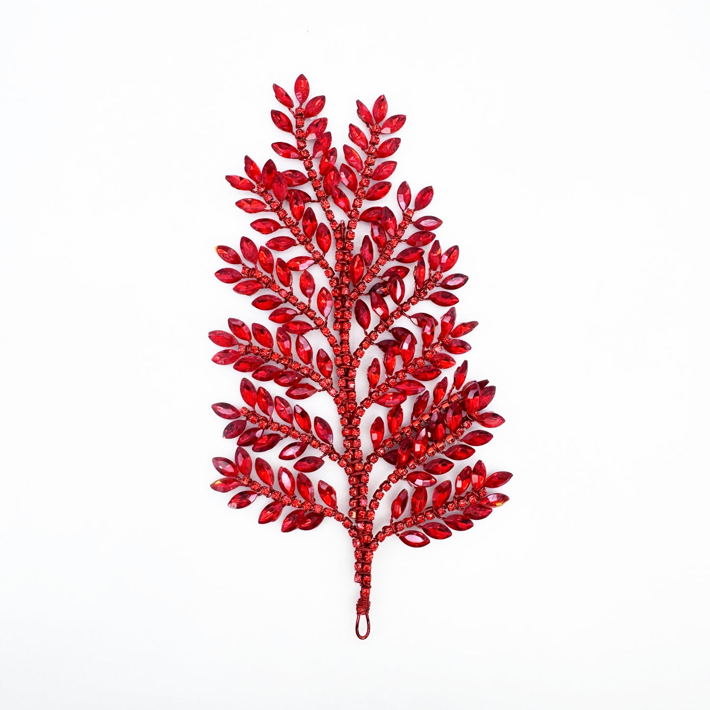 Leaf Rhinestone Applique | BH-14