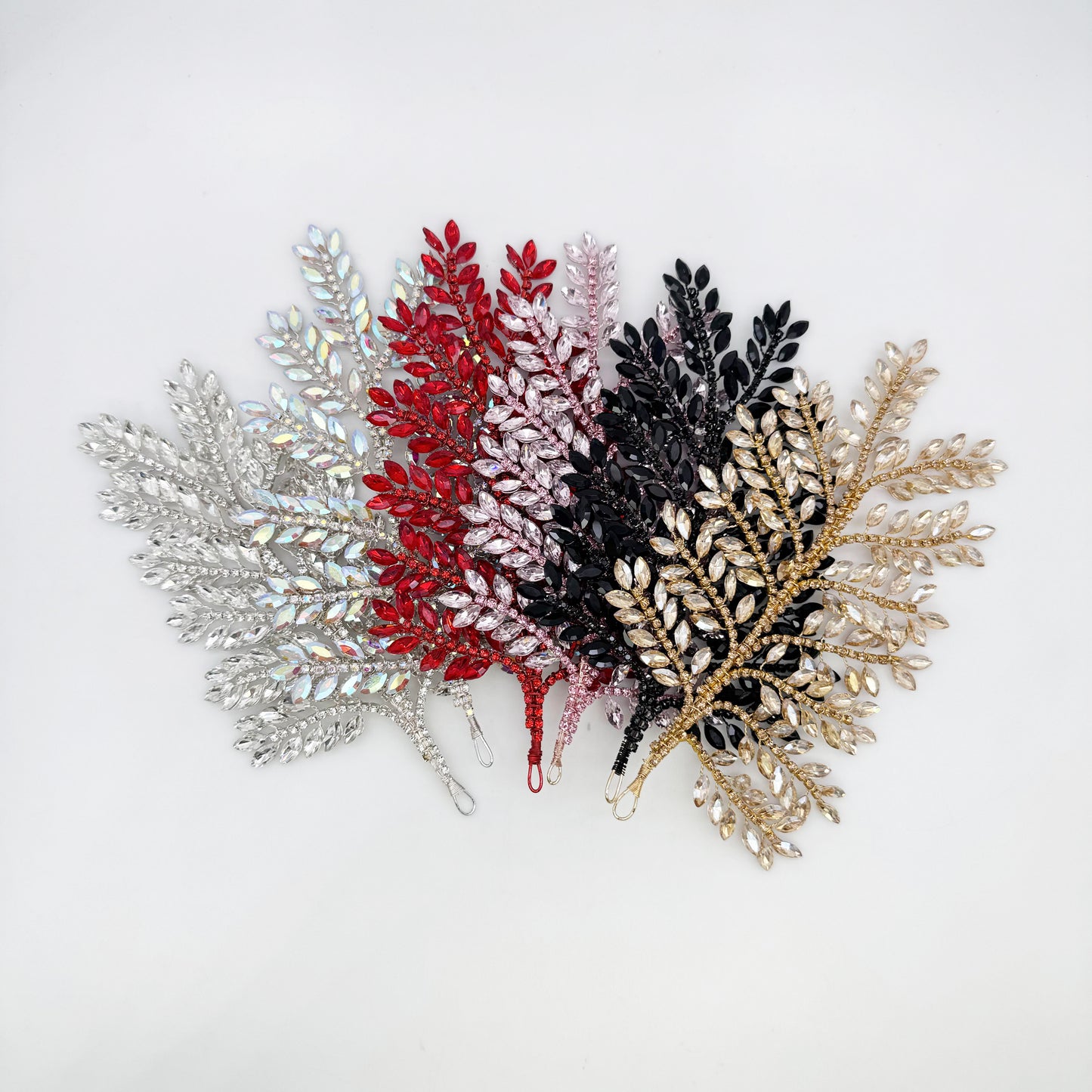 Leaf Rhinestone Applique | BH-14
