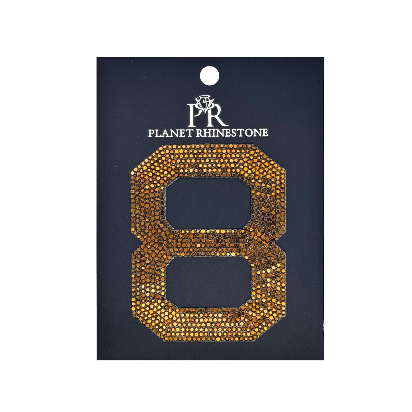 3.5" Gold Aurum Hotfix Alphabet