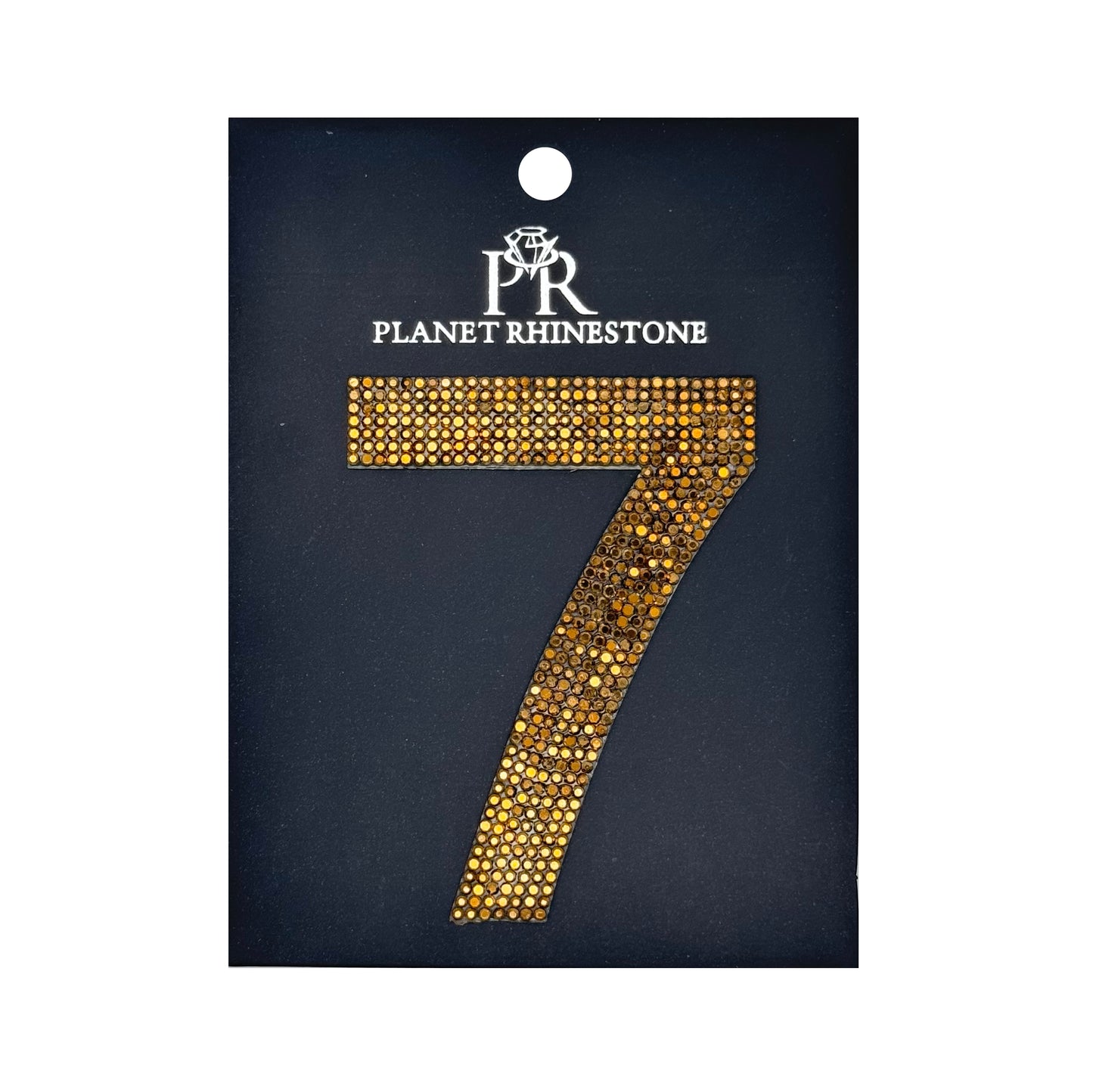 3.5" Gold Aurum Hotfix Alphabet