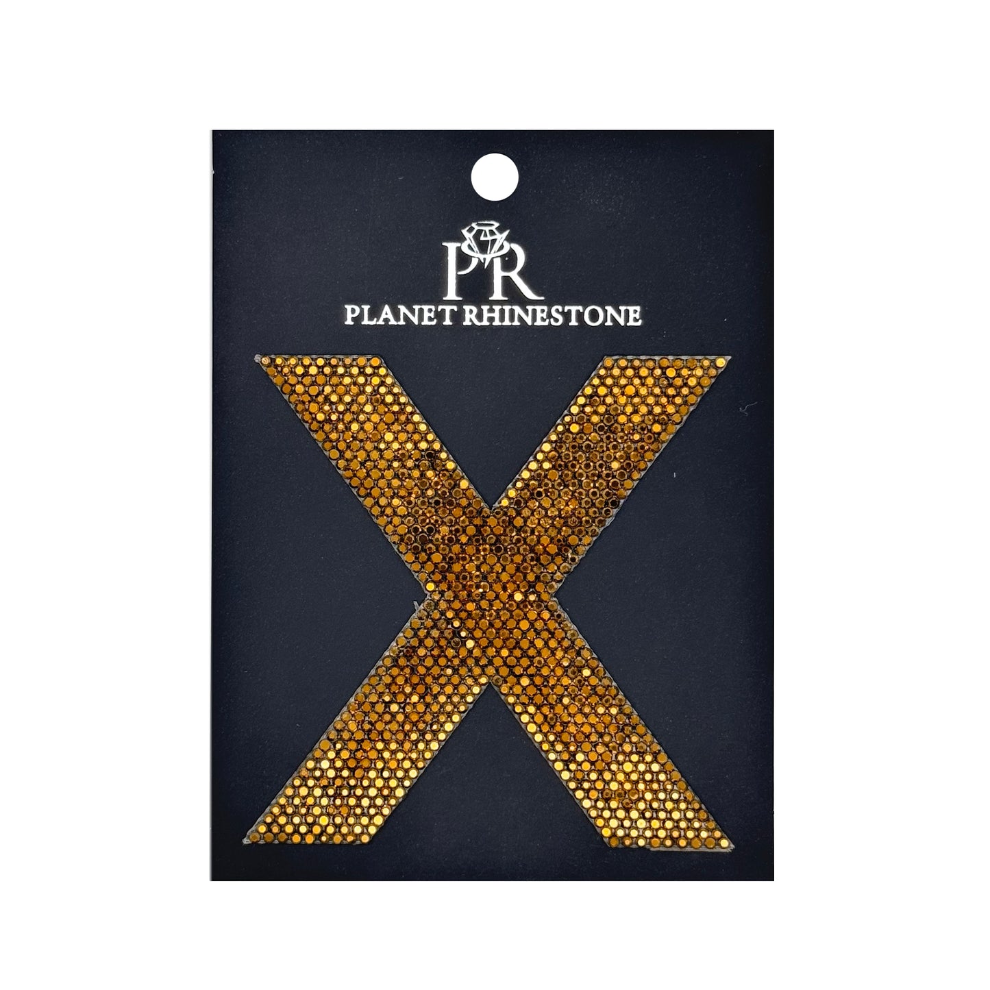 3.5" Gold Aurum Hotfix Alphabet
