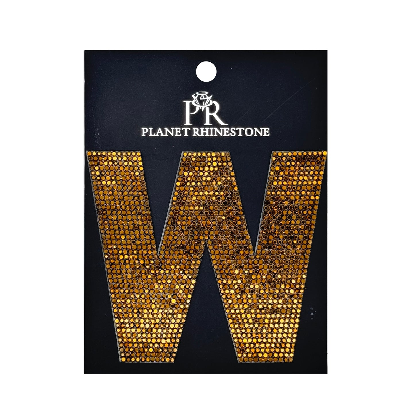 3.5" Gold Aurum Hotfix Alphabet