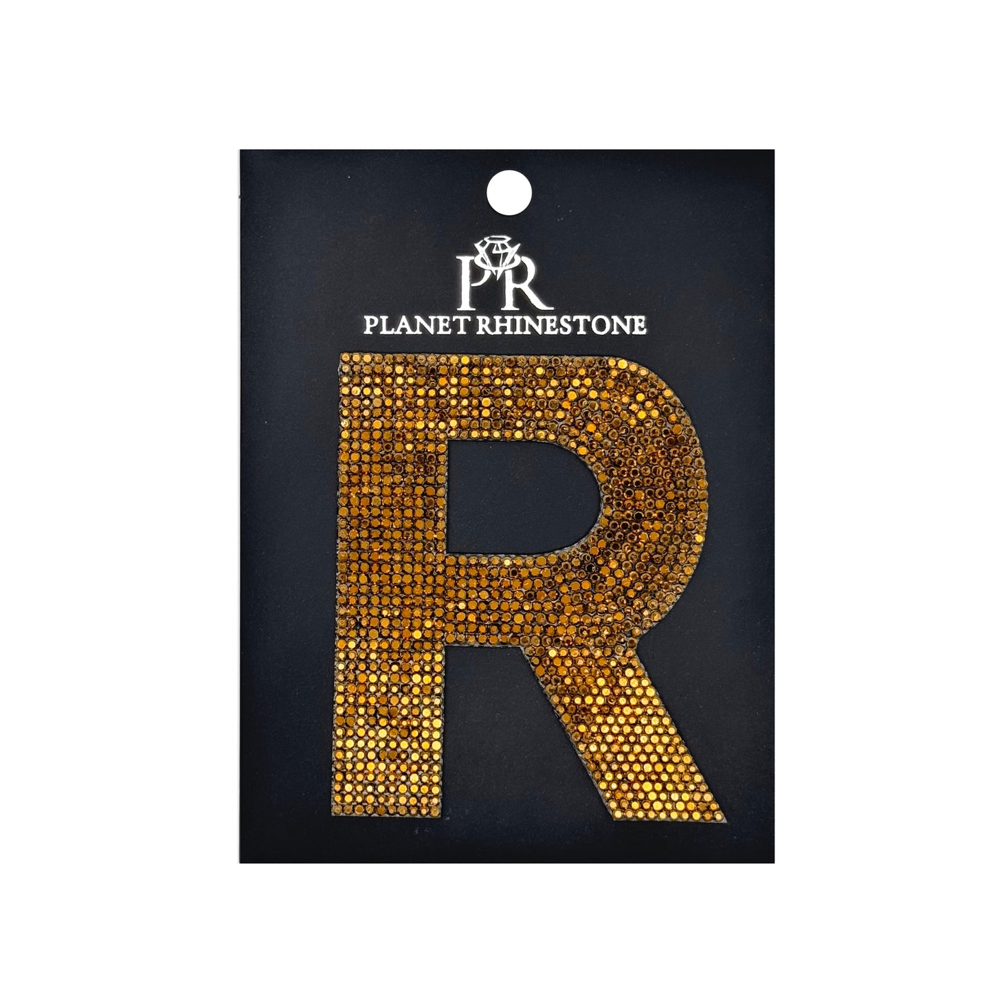 3.5" Gold Aurum Hotfix Alphabet