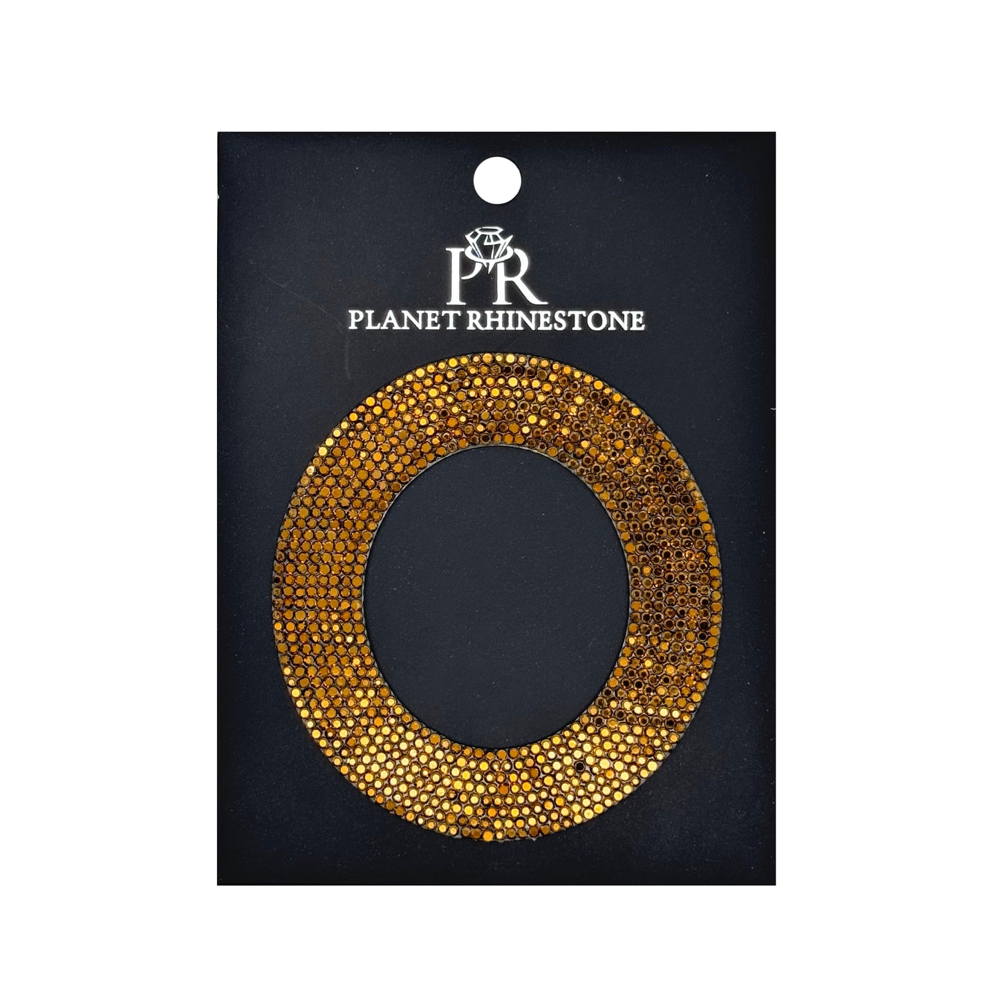 3.5" Gold Aurum Hotfix Alphabet