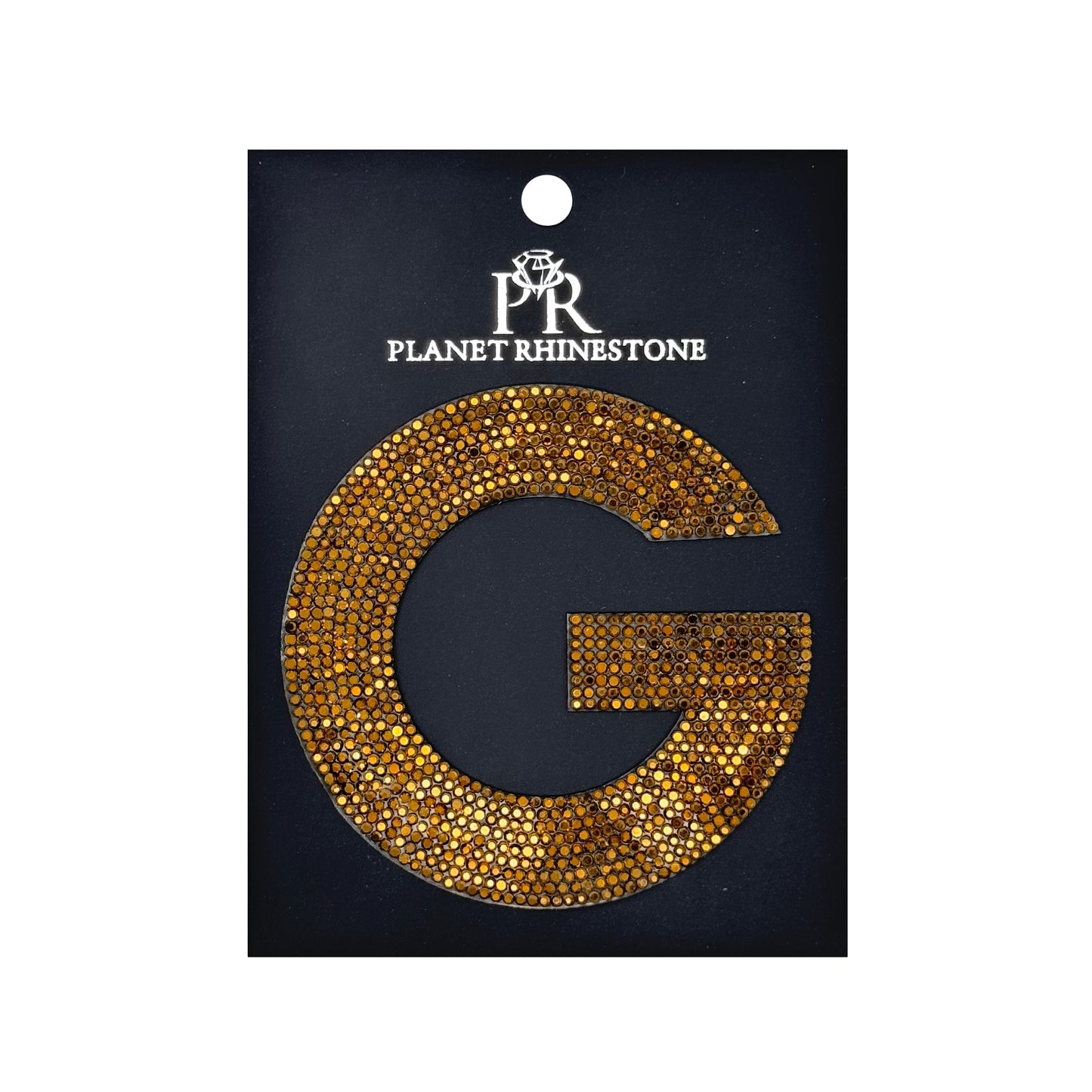 3.5" Gold Aurum Hotfix Alphabet