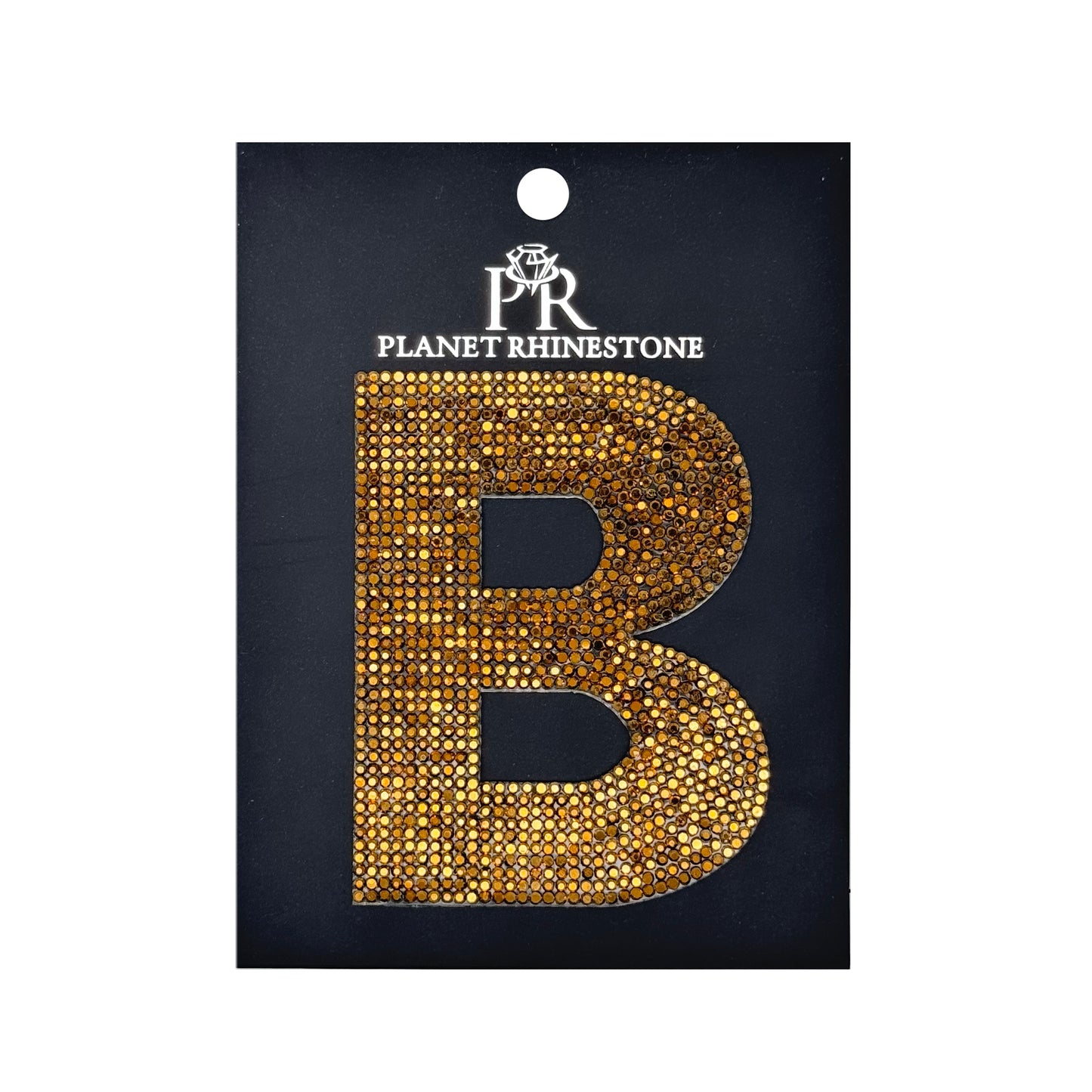 3.5" Gold Aurum Hotfix Alphabet