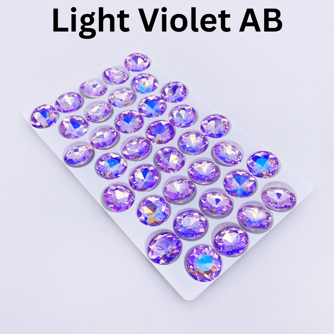 Round | 14*14mm | Pointed Back Rhinestones