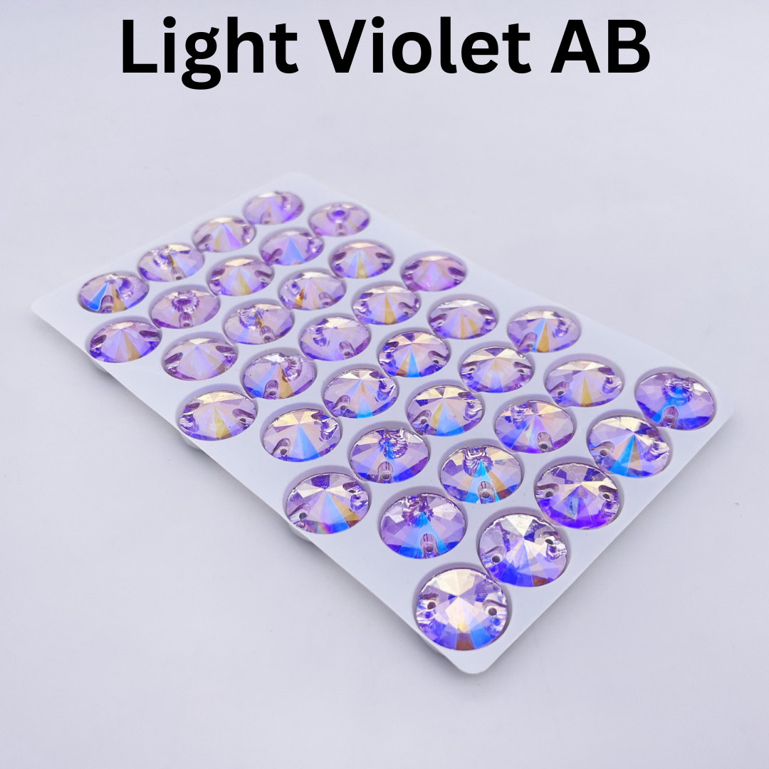 Round | 14*14mm | Flatback Rhinestones