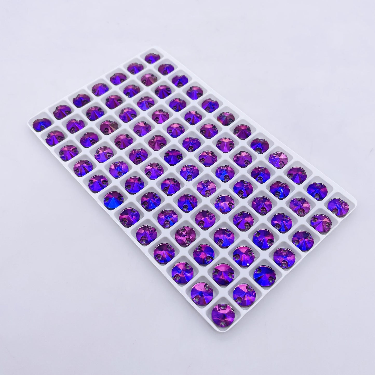 Round | 8*8mm | Sew-on Rhinestones
