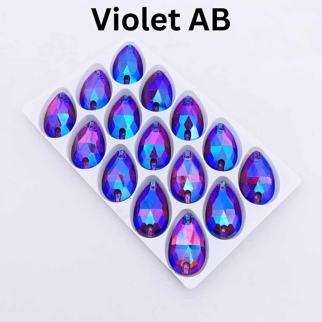 Tear Drop | 17*28mm | Flatback Rhinestones