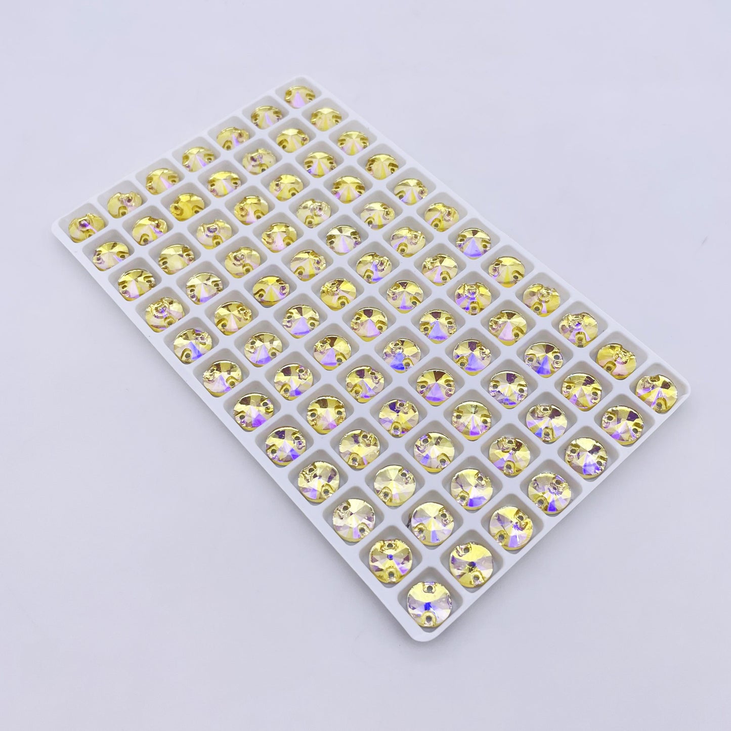 Round | 8*8mm | Sew-on Rhinestones