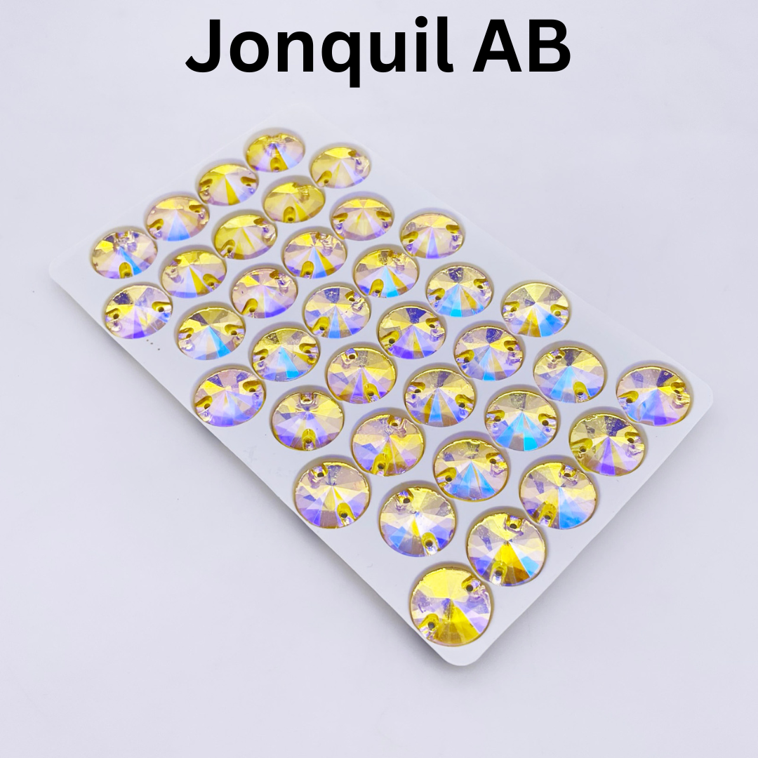 Round | 14*14mm | Flatback Rhinestones