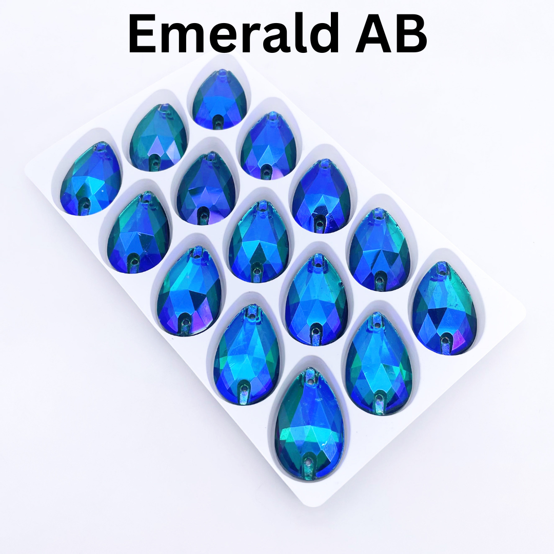 Tear Drop | 17*28mm | Flatback Rhinestones