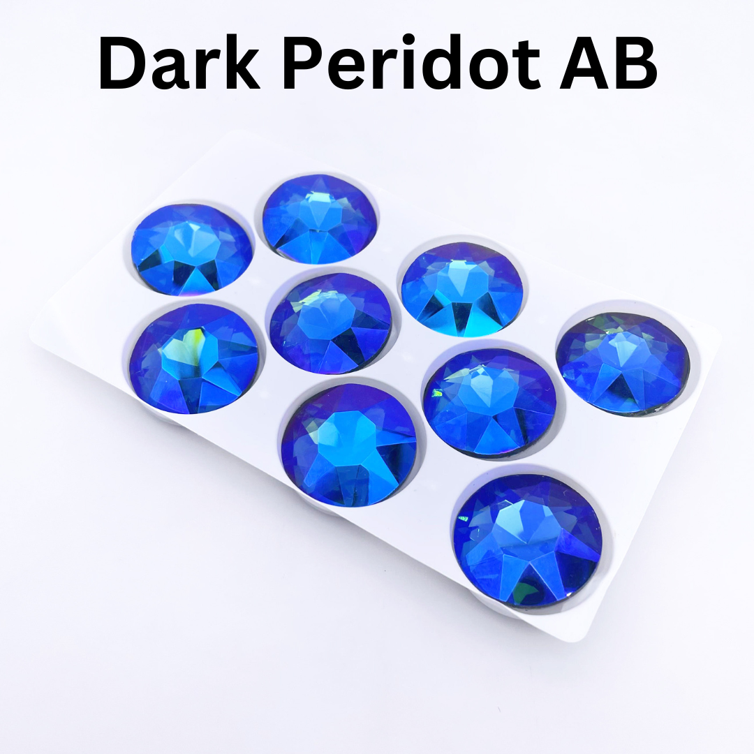 Round | 27*27mm | Pointed Back Rhinestones