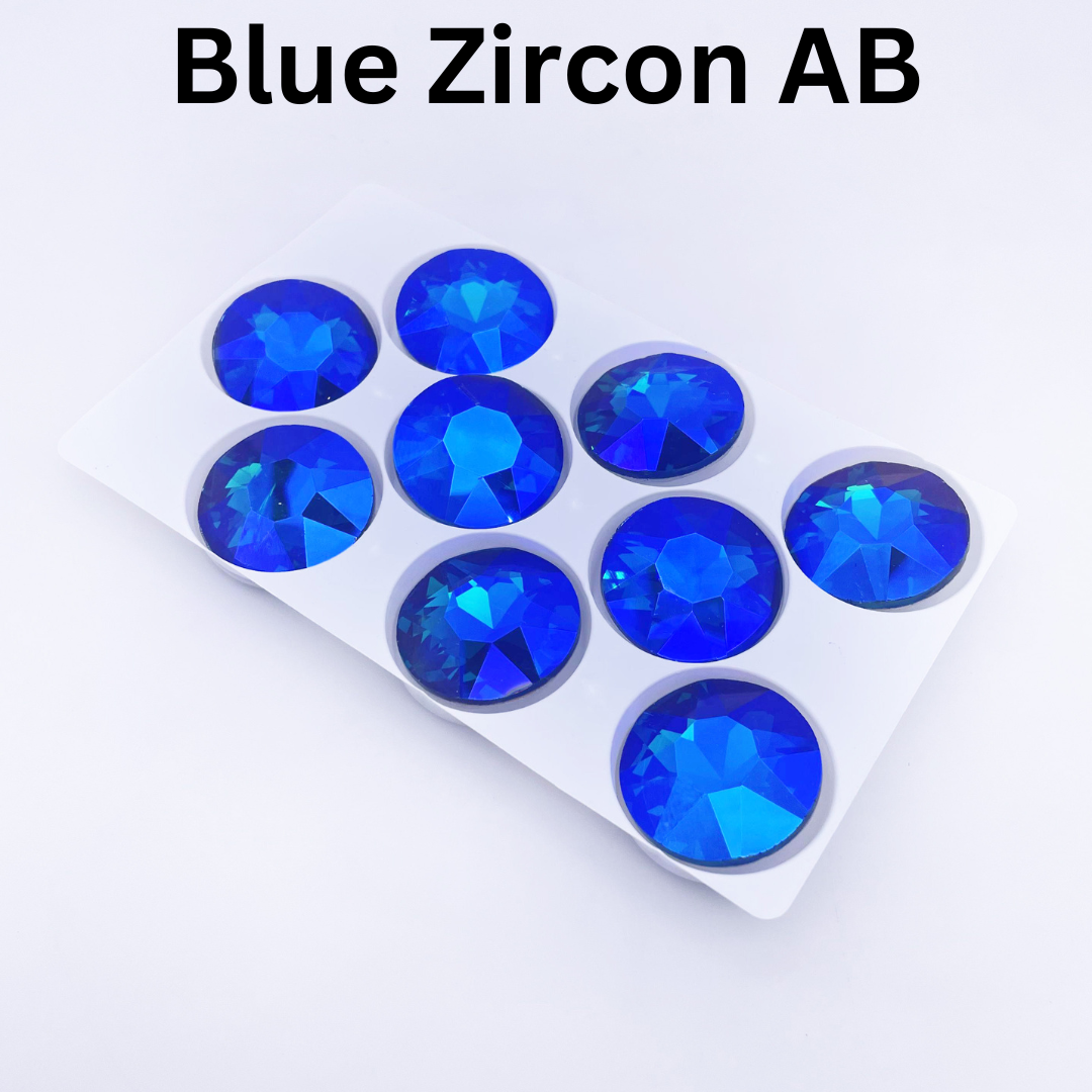 Round | 27*27mm | Pointed Back Rhinestones