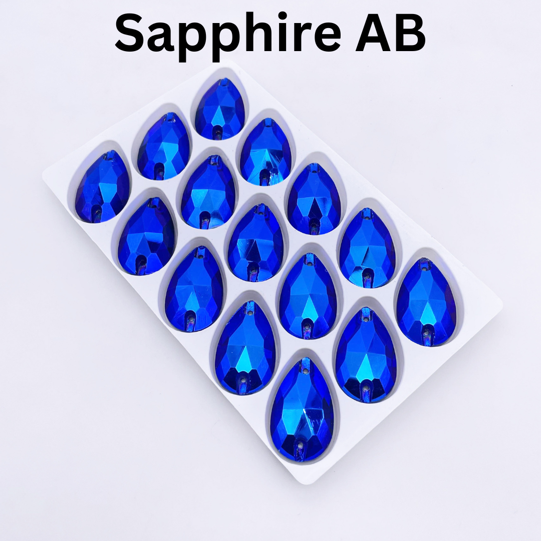 Tear Drop | 17*28mm | Flatback Rhinestones