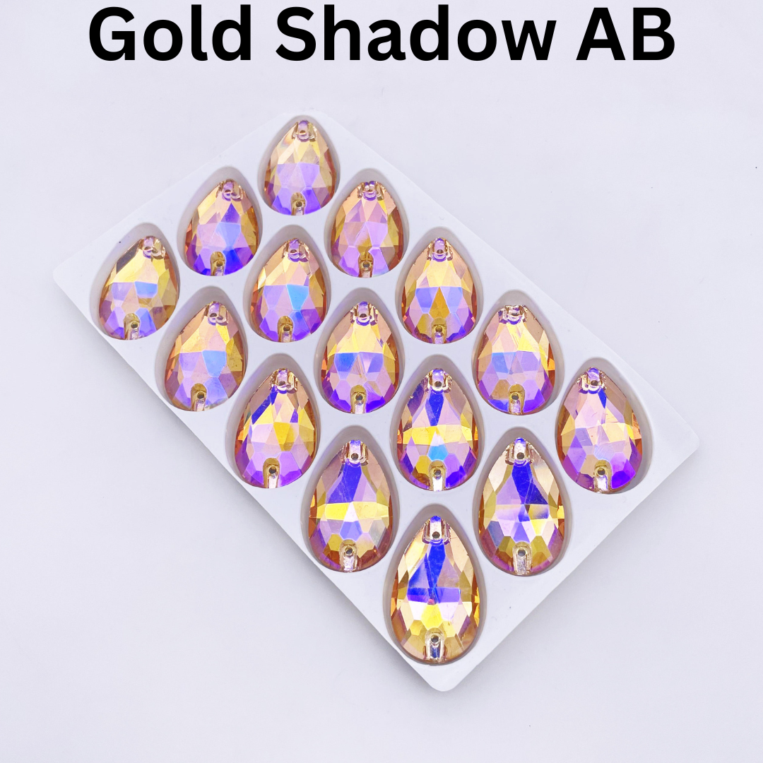 Tear Drop | 17*28mm | Flatback Rhinestones