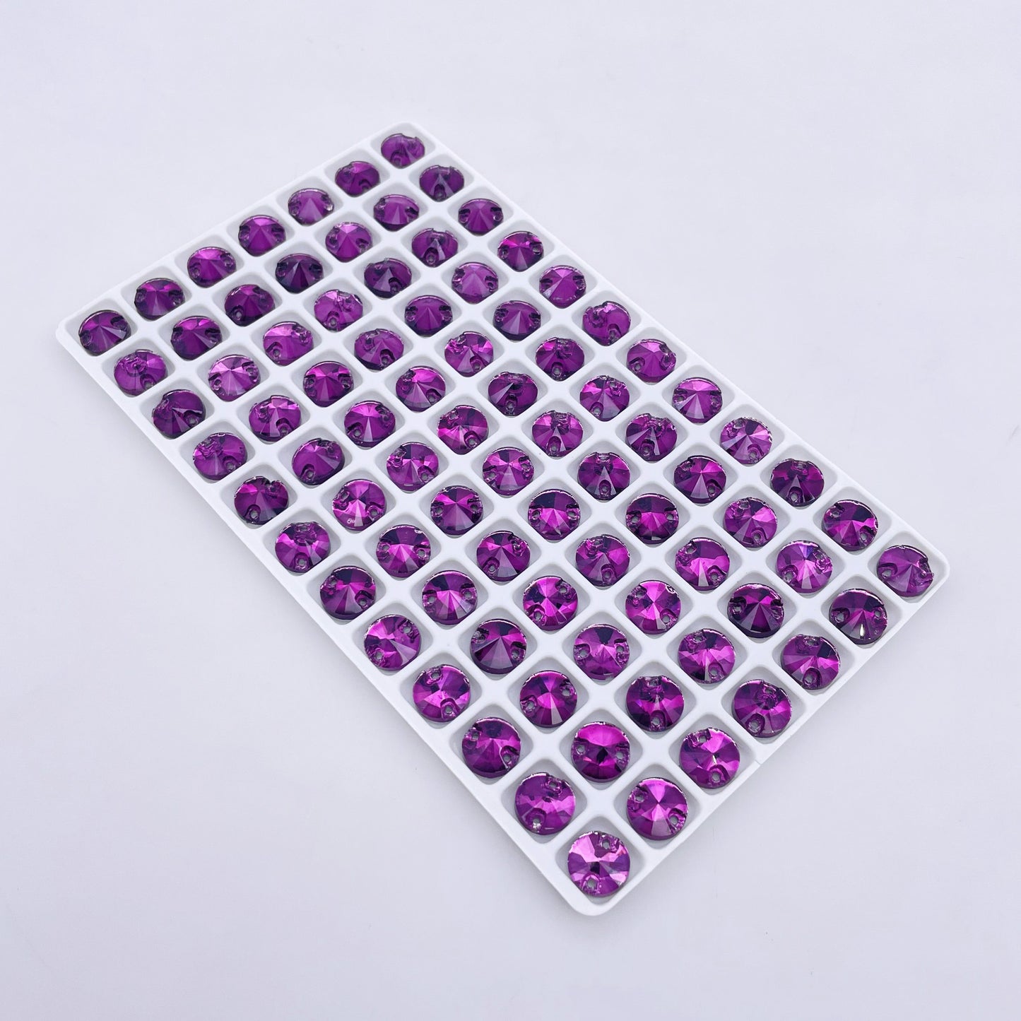 Round | 8*8mm | Sew-on Rhinestones