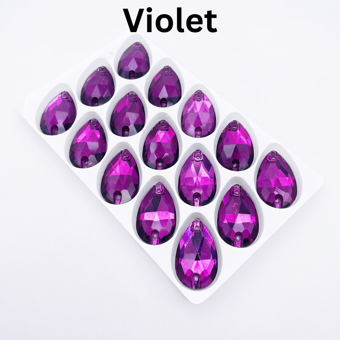 Tear Drop | 17*28mm | Flatback Rhinestones