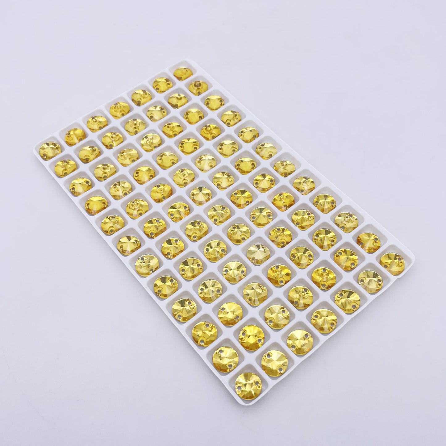 Round | 8*8mm | Sew-on Rhinestones